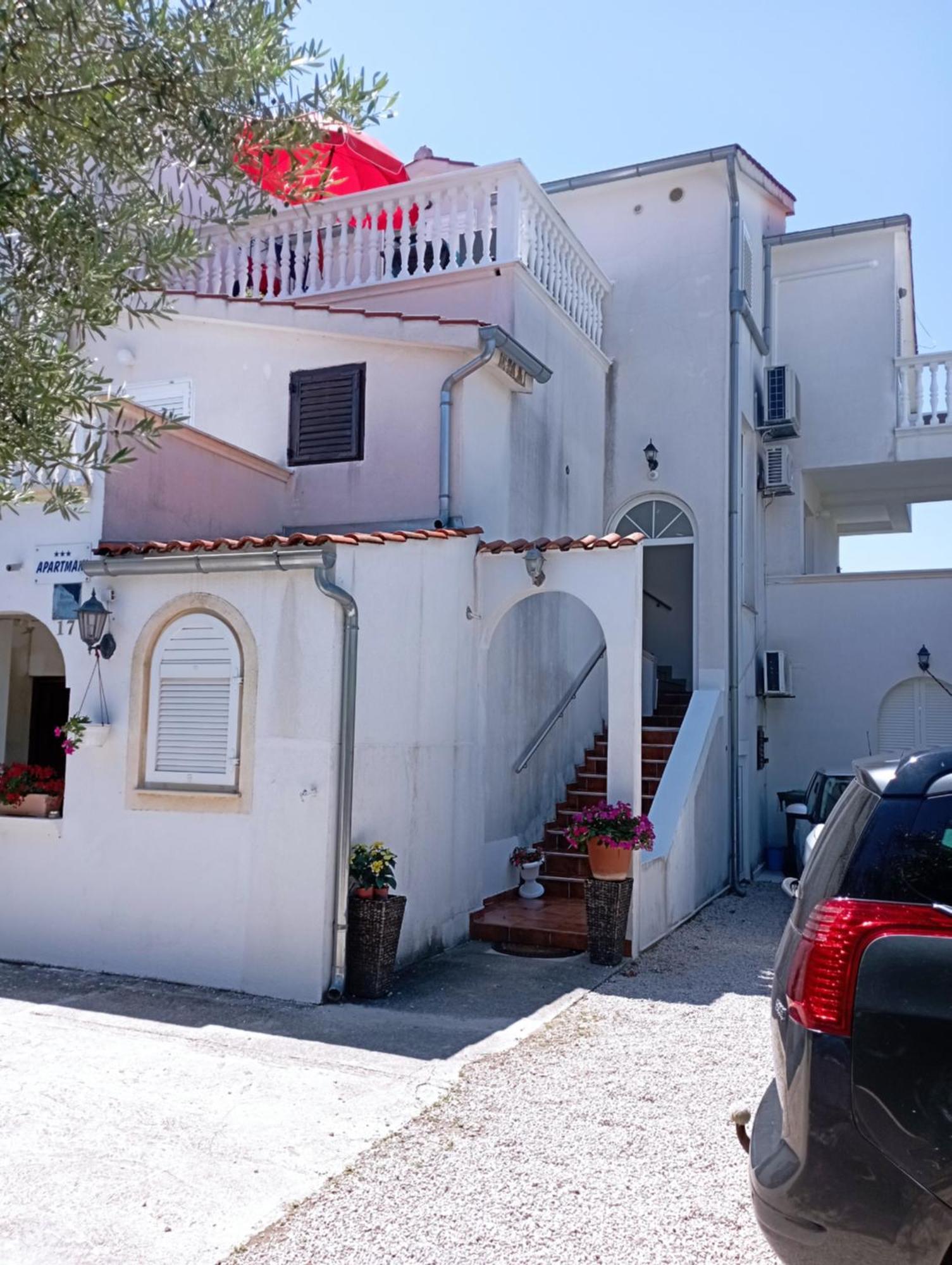 Apartmani Trubi 3 Vodice Exteriör bild